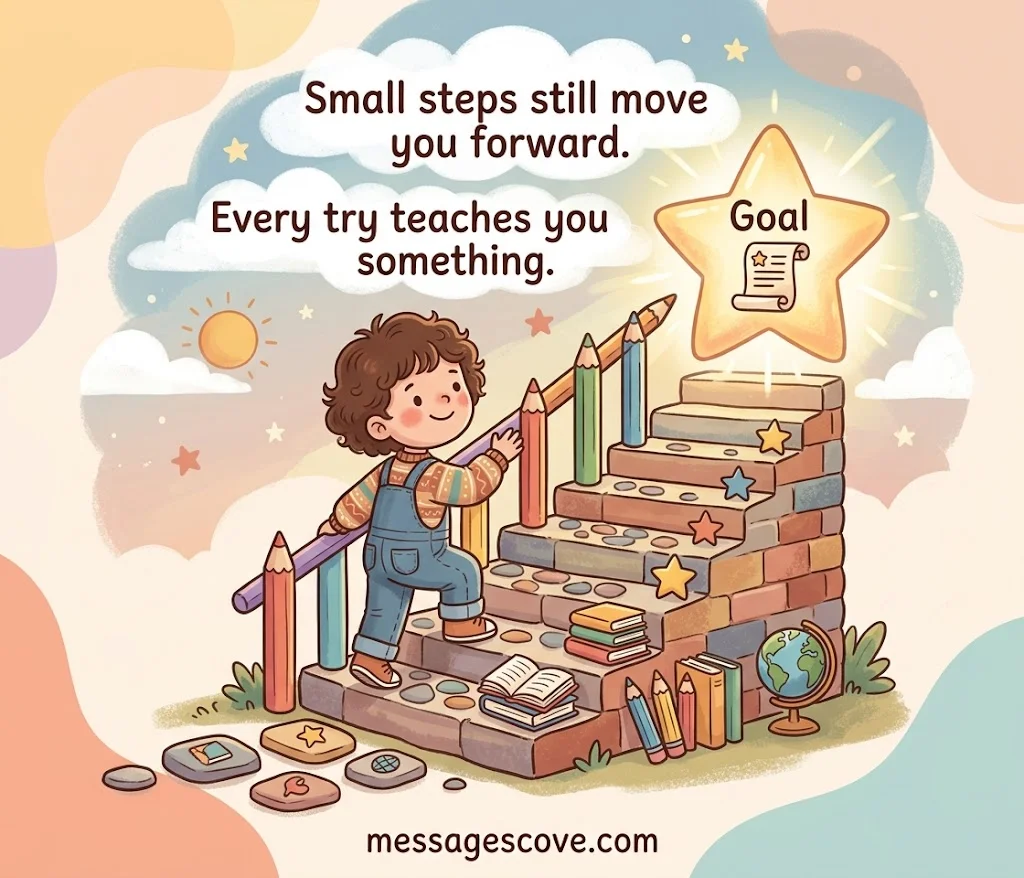 Short Positive Messages and Words of Encouragement for Kids