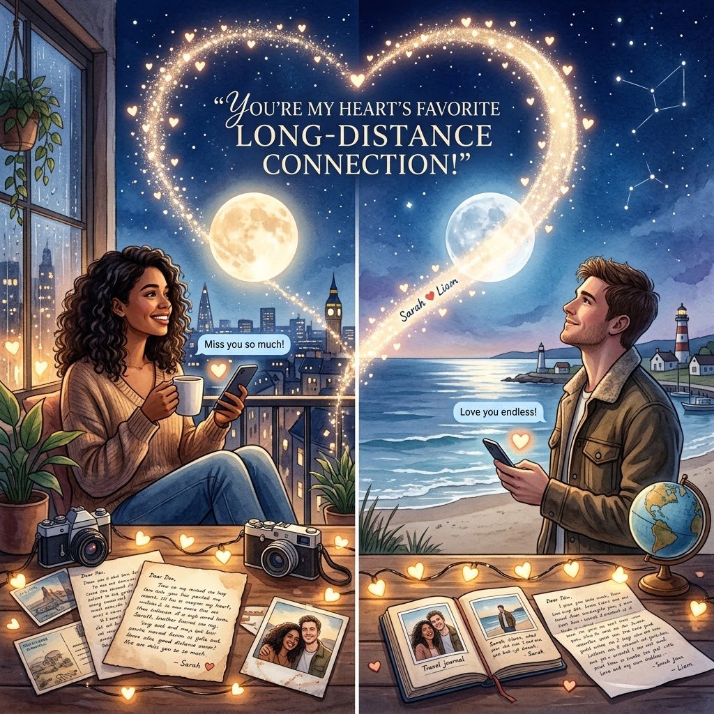 Trust Messages for Him in a Distance Relationship