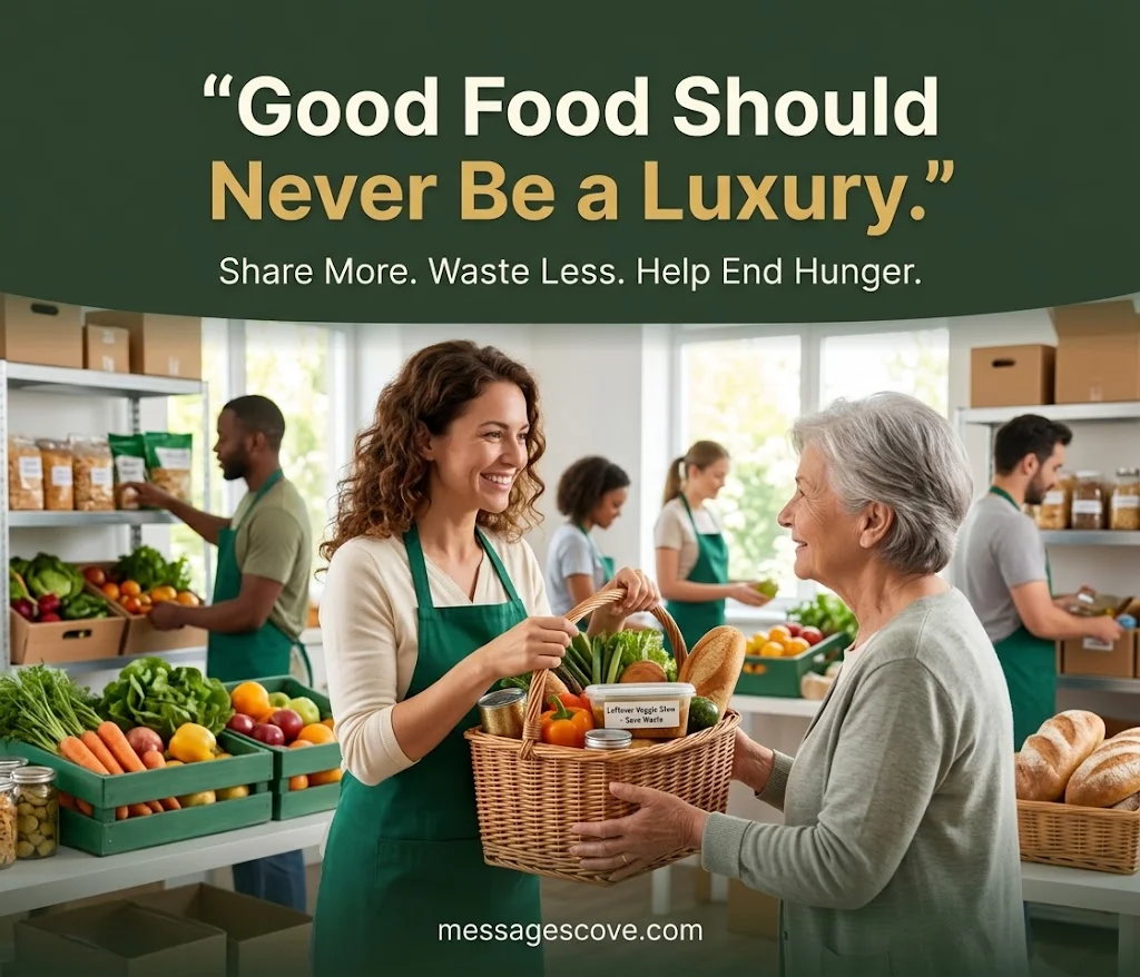 World Food Day Captions and Social Media Messages