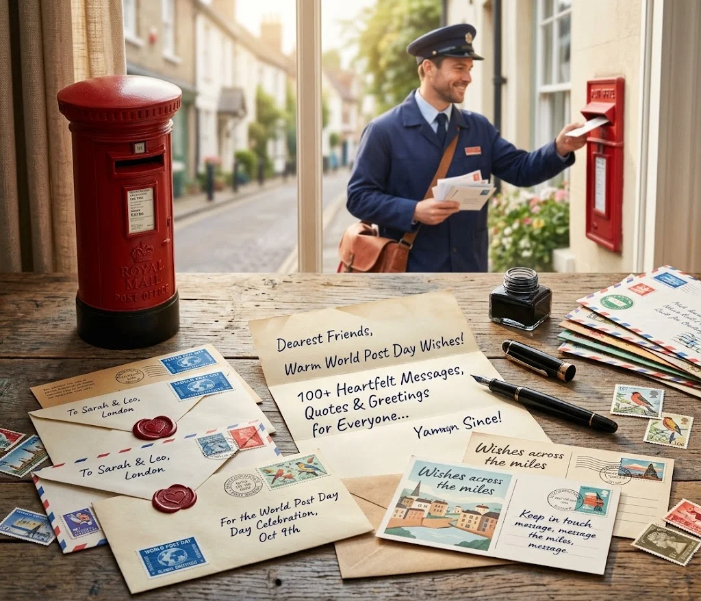 World Post Day Messages 100+ Heartfelt Wishes, Quotes & Greetings